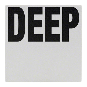 DEEP Message Ceramic Skid Resistant Tile Depth Marker 6 Inch x 6 Inch