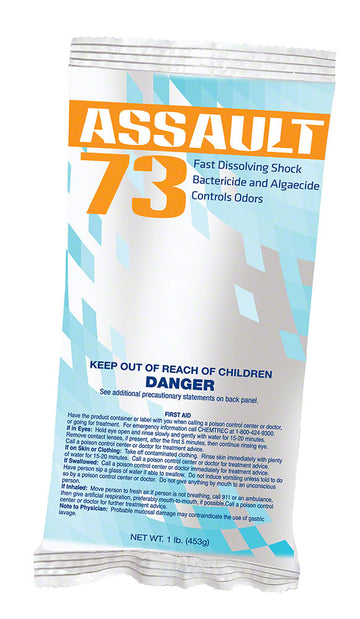 Assault 73 - Shock and Algaecide - 1 Lb.