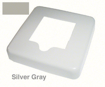 Legacy Long Reach Stainless Steel Escutcheon Plate - Silver Gray