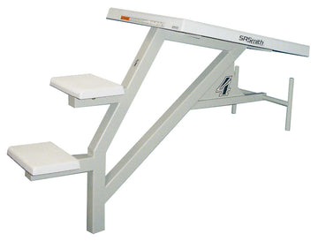 Legacy Long Reach Rear Mount Starting Platform - Sand Tread Single Post - No Anchor