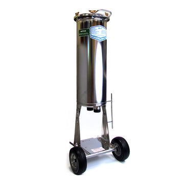 Portable BetterFilter Single Cartridge Side Mount Unit With Guards 55 GPM