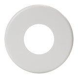 Stainless Steel Round Escutcheon Plate - 1.90 Inch O.D. - Powder Coated Pearl White
